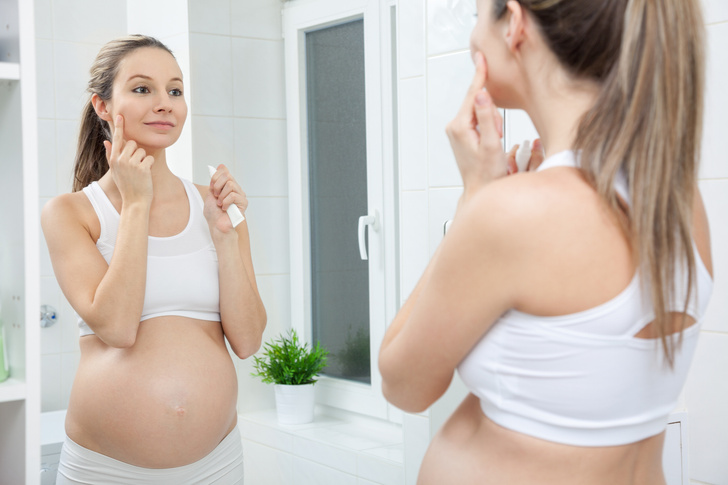 Как справиться с прыщами во время беременности?